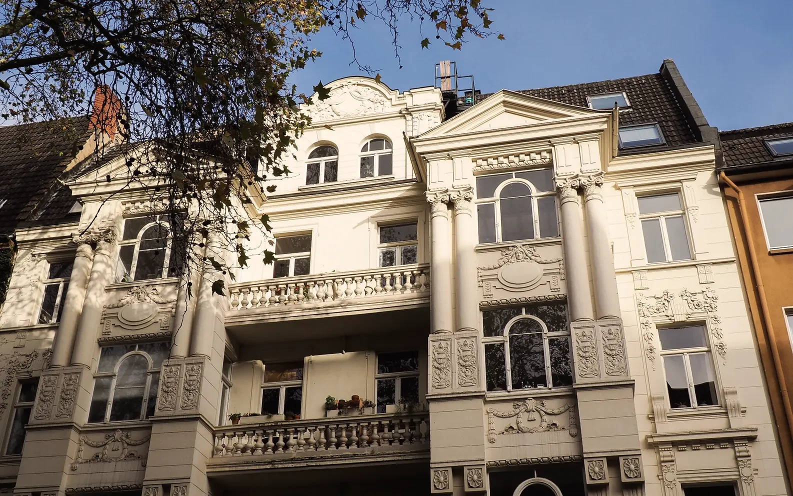 Altbaufassade im Dortmunder Kreuzviertel